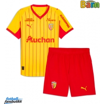 RC Lens Hjemmedraktsett Barn 2025-26 Kortermet (+ Korte bukser)